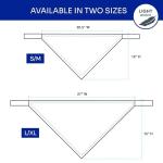 Pets First MLB Cleveland Guardians TIE Bandana, Small/Medium. Dog Bandana Scarf Bib for Pet Cat Dog. The Ultimate Game-Day, Party Bandanna, Birthday Event