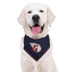 Pets First MLB Cleveland Guardians TIE Bandana, Small/Medium. Dog Bandana Scarf Bib for Pet Cat Dog. The Ultimate Game-Day, Party Bandanna, Birthday Event
