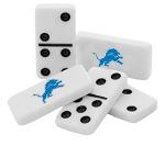 Masterpieces Officially Licensed NFL Detroit Lions 28 Piece Dominoes Game for Adults, For Ages 6+