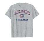 Columbus Blue Jackets Vintage Hockey Gray Licensed T-Shirt