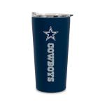 Rico Industries NFL Football Dallas Cowboys 18oz Soft Touch, Easy Grip Tumbler