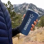 Rico Industries NFL Football Dallas Cowboys 18oz Soft Touch, Easy Grip Tumbler