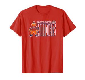 Montreal Canadiens Youppi Mascot NHL Officially Licensed T-Shirt