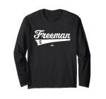 Vintage Gameday Freddie Freeman Los Angeles MLBPA Long Sleeve T-Shirt