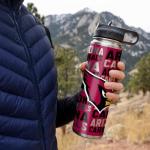 Rico Industries NFL Football Arizona Cardinals 22oz Stainless Steel Tumbler with Lid - Great For Coffee, Tea, Water or Cocktails