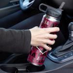 Rico Industries NFL Football Arizona Cardinals 22oz Stainless Steel Tumbler with Lid - Great For Coffee, Tea, Water or Cocktails