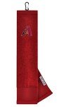 Team Effort MLB Arizona Diamondbacks Face/Club Tri-Fold Embroidered Towelface/Club Tri-Fold Embroidered Towel, NA