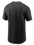 Nike Men's MLB Scoreboard T-Shirt (US, Alpha, Small, Regular, Regular, Black, Colorado Rockies)