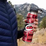 Rico Industries NHL Hockey Carolina Hurricanes 22oz Stainless Steel Tumbler with Lid - Great For Coffee, Tea, Water or Cocktails