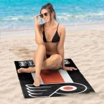 Northwest NHL Philadelphia Flyers Beach Towel, 30" x 60", Zone Read