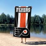 Northwest NHL Philadelphia Flyers Beach Towel, 30" x 60", Zone Read
