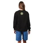 Ultra Game WNBA Official Unisex Super Soft Oversized Crewneck Sweatshirt, Seattle Storm, Sand, Large