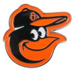 FANMATS 26512 Baltimore Orioles 3D Color Metal Emblem, Diecut Team Logo Auto Emblem