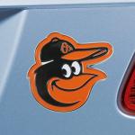 FANMATS 26512 Baltimore Orioles 3D Color Metal Emblem, Diecut Team Logo Auto Emblem