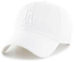 47 Brand MLB White White Primary Logo Clean Up Adjustable Baseball Cap Hat, Adult One Size Fits All - Los Angeles Dodgers White