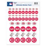 MLB Cincinnati Reds Vinyl Sticker Sheet, 8.5" x 11"