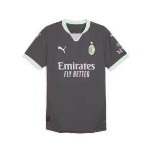 PUMA Mens Ac Milan Third Authentic Jersey Casual - Green - Size XXL
