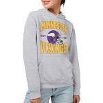 Junk Food Clothing x NFL - Minnesota Vikings - Team Helmet - Unisex Adult Pullover Fleece Hoodie for Men and Women - Size Large