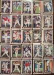 Atlanta Braves 2025 Topps Complete Mint Hand Collated 25 Card Team Set Featuring Ozzie Albies Ronald Ocuna and Matt Olson with 4 Rookie Cards including Spencer Schwellenbach Plus