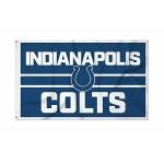 Rico Industries NFL Football Indianapolis Colts Bold 3' x 5' Banner Flag Single Sided - Indoor or Outdoor - Home Décor
