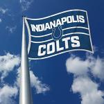 Rico Industries NFL Football Indianapolis Colts Bold 3' x 5' Banner Flag Single Sided - Indoor or Outdoor - Home Décor