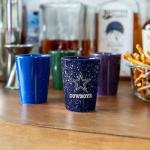 Rico Industries NFL Football Dallas Cowboys 2oz Ceramic Shot Glass for Fans, Laser Engraved In Team Color Single Shot Glass