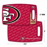 YouTheFan NFL San Francisco 49ers Logo Series Cutting Board