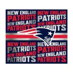 Rico Industries NFL Football New England Patriots 22oz Stainless Steel Tumbler with Lid - Great For Coffee, Tea, Water or Cocktails