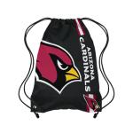FOCO Arizona Cardinals NFL Alternate Color Big Logo Drawstring Backpack - Black