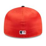 New Era Detroit Tigers 59FIFTY Bold Satin 2Tone Fitted Cap, Hat (US, Numeric, 7 1/4, Orange Navy)