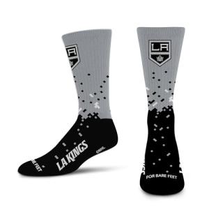 For Bare Feet NHL LOS ANGELES KINGS Spray Zone Crew Sock Team Color Youth