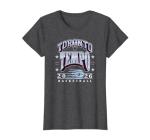 WNBA Official Toronto Tempo Shine On T-Shirt, Women, Dark Heather Grey, X-Large