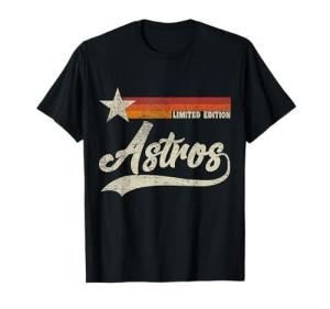 Vintage Astros Retro Style 70s 80s First Name T-Shirt