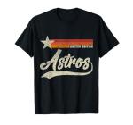 Vintage Astros Retro Style 70s 80s First Name T-Shirt