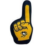 NHL PITTSBURGH PENGUINS Plush Cat Toys Set of 3 - Jersey, Hockey Puck & #1 Fan Cat Toys filled with Fresh Catnip. Team Logo