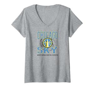Womens WNBA Chicago Sky Home Court V-Neck T-Shirt