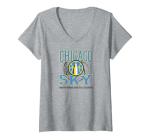 Womens WNBA Chicago Sky Home Court V-Neck T-Shirt