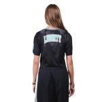 Ultra Game WNBA Official Womens Super Soft Mesh Crop Top T-Shirt, New York Liberty, Team Color, Medium