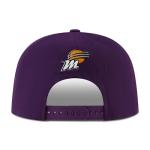 Ultra Game WNBA Official Adults Snap Back 3D Embroidered Baseball Cap Hat, Phoenix Mercury, Team Color, One Size