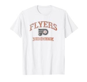 Philadelphia Flyers Vintage Hockey White Officially Licensed T-Shirt