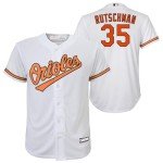 Outerstuff Adley Rutschman Baltimore Orioles MLB Kids Youth 8-20 White Home Player Jersey (10-12)