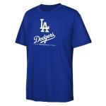 MLB Kids Youth 4-20 Official Team Spirit Premier T-Shirt (US, Numeric, 8, Regular, Los Angeles Dodgers - Blue)