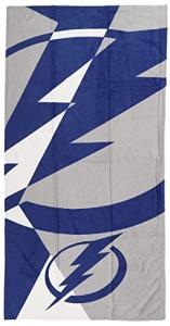 Northwest Tampa Bay Lightning 30 x 60 inch Beach Towel, Puzzle Design
