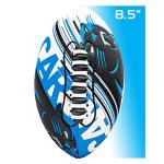 Franklin Sports NFL Carolina Panthers Football - Youth Mini Football - 8.5" Junior Size Ball - SPACELACE Easy Grip Texture- Perfect for Kids