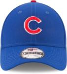 New Era MLB The League 9FORTY Team Color Primary Logo Adjustable Hat Cap One Size Fits All - Chicago Cubs Blue