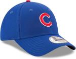 New Era MLB The League 9FORTY Team Color Primary Logo Adjustable Hat Cap One Size Fits All - Chicago Cubs Blue