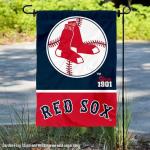 WinCraft Boston Red Sox Retro Vintage Throwback Double Sided Garden Flag