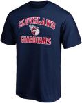 MLB Kids Youth 8-20 Official City Headline Arch Logo Team T-Shirt (Size 10-12, Cleveland Guardians - Navy)