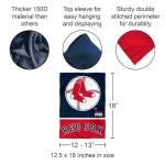 WinCraft Boston Red Sox Retro Vintage Throwback Double Sided Garden Flag