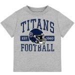 Gerber NFL Baby & Toddler Short Sleeve Tee Shirt, Tennessee Titans, 12 Months Team Color